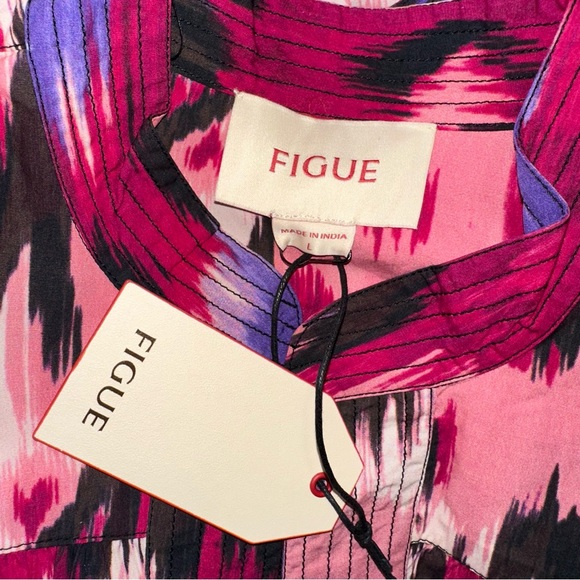 Nwt Figue Danilia Top sz L #MJ1 - Picture 5 of 5